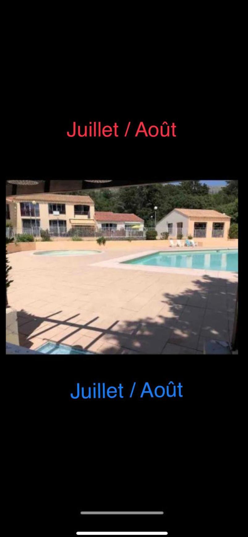 Maisonnette Dans Belle Residence Saint-Vallier-de-Thiey Exterior photo